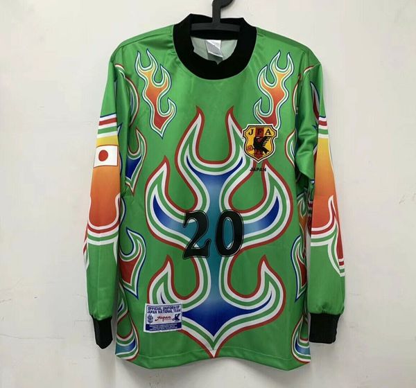 2020 1998 Retro Version Japan World Cup Goalkeepers Soccer Jersey 1998