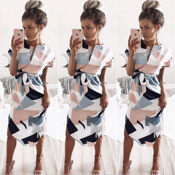 

summer maxi dress women 2020 pink floral print boho beach dress ladies evening party long dress sundress vestidos de festa 3xl, Black;gray