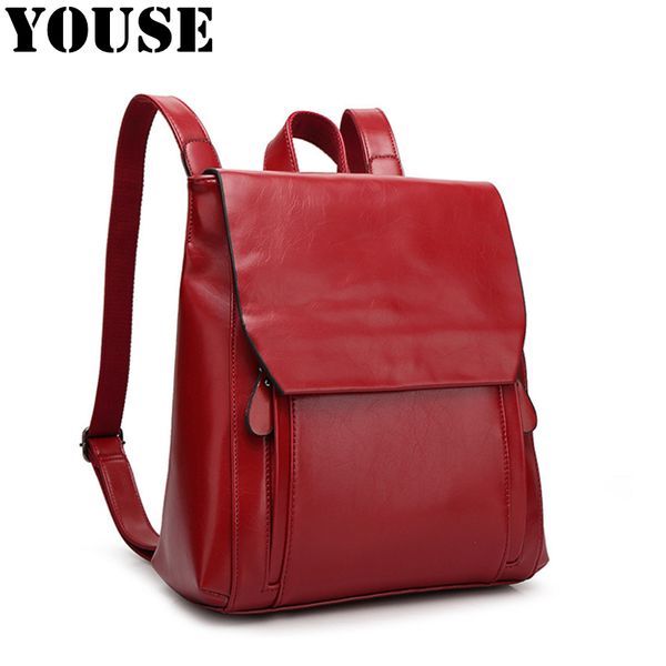 

youse brand new women's bag fashion trend versatile women's backpack style schoolbag backpack purse small