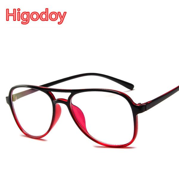 

higodoy new designer woman glasses optical oval glasses frames plastic clear lens eyeware eyeglasses frame optical frames, Black