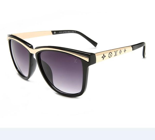 

2020 luxury desinger square sunglasses with stamp uv400 full frame sunglasses for women men fashion accessories 2533, Silver