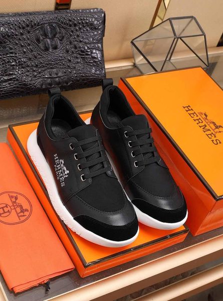 

2020jg limited edition new fashion trend wild men's casual comfortable shoes hiking shoes sports shoes original box packaging, Black