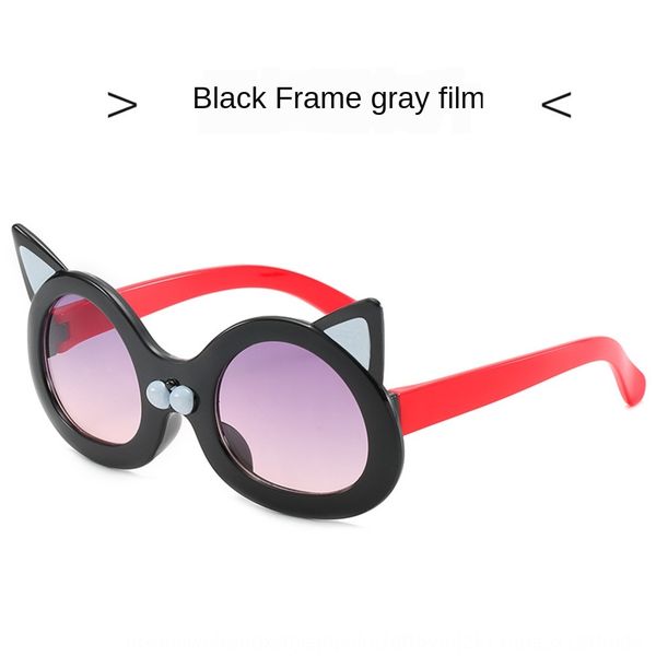 

контраст цвета солнца персонализированные мультфильма милые кошки ухо детские солнцезащитные очки кошка детские солнцезащитные очки 61011, Blue