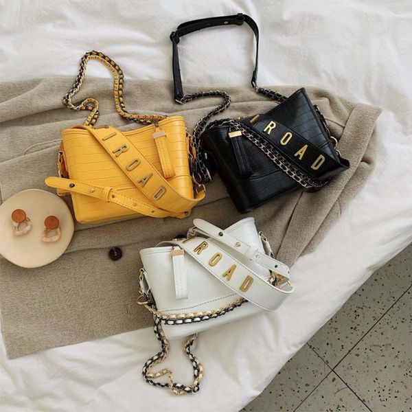 

bag women bag new 2020 trendy fashion wild chain shoulder messenger small fragrant crocodile pattern wandering