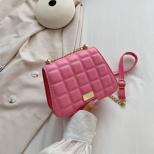 

fashion plaid designer multi-pockets small women crossbody bags 2020 new ladies shoulder messenger bag clutches female purses