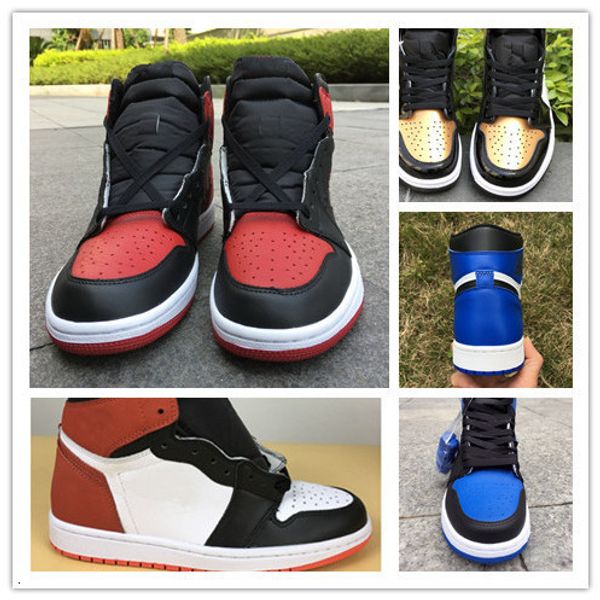 

with box new 1 6 rings blue white game royal men basketball shoes sports sneakers trainers size 8-13