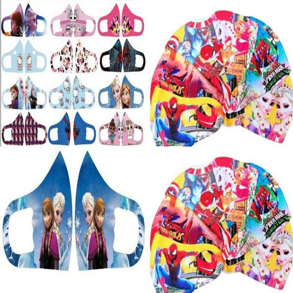 

cartoon masks reusable face mask character cartoon face cover face mouth nose protection dhl individual package ypemn xhhair