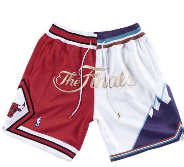 

men's & joining together embroidery shorts jersey shorts, Gray