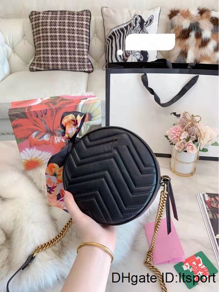 

packet 2019 new joker leisure small round bag genuine leather handbag shoulder bags female simple fashion girls women luxury women handbags