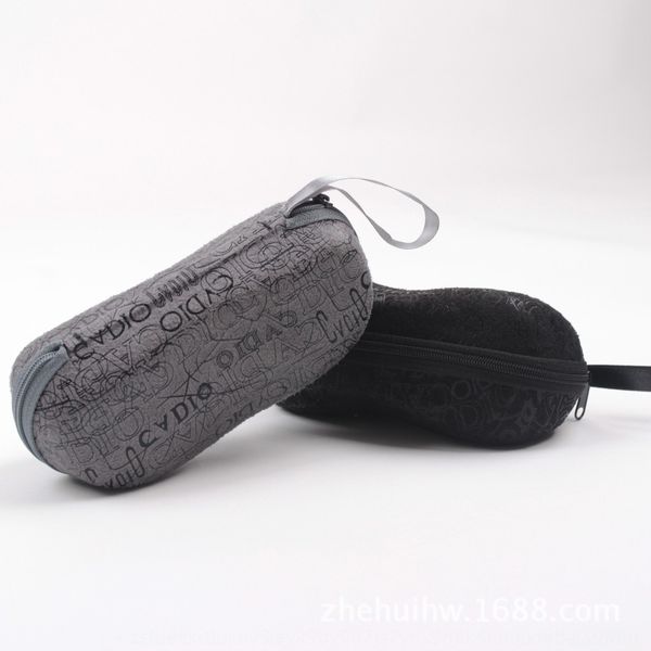 

zipper случай вс случай негабаритных солнцезащитные очки коробка мода путешествия все-матч очки коробка, Blue