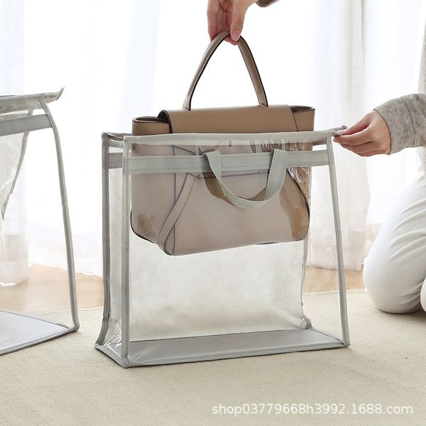 

mrefs transparent moisture-proof protective storage dust-proof wardrobe sealed arrangement storage bag protective dormitory artifact hanging