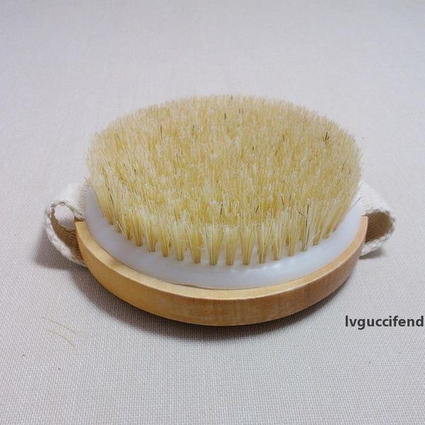 

natural bristles brush without handle dry skin body bath shower bristle brushes massage wooden shower brushes