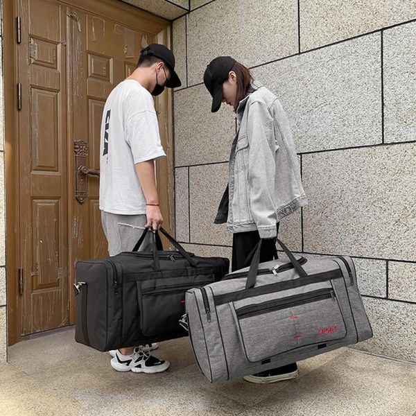 

gym bags travel handbag delicate design canvas large capacity fitness sport totes for hiking and travel