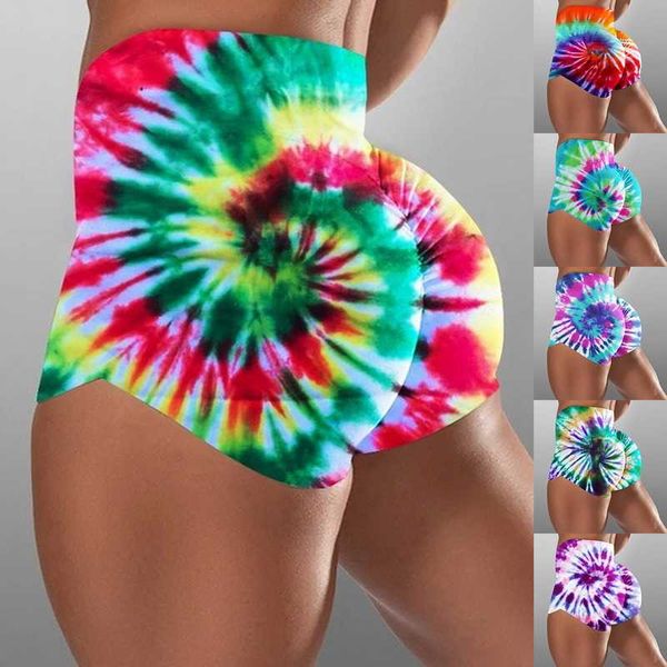 

women outdoor running shorts yoga high waist fitness hip lifting stretchy sports shorts bulifting workout active, White;red