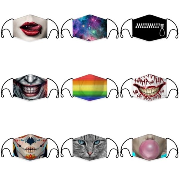 

anti-dust cotton mouth face mask man woman cycling wearing black fashion from youpin#899