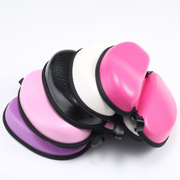 

new portable zipper anti-pressure sun sun glasses case glasses case, Blue