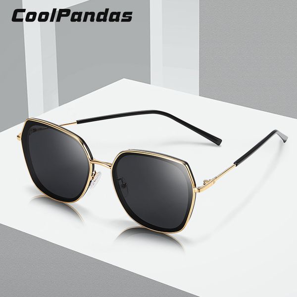 

polarized ladies sunglasses women 2020 retro sun glasses gradient lens square luxury oculos lunette de soleil femme, White;black