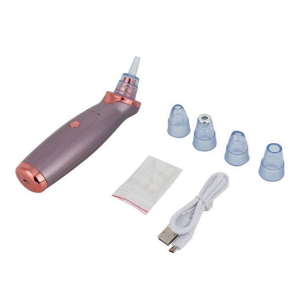

rechargeable vacuum blackhead remover facial vacuum pore cleaner nose acne facial skin care beauty suction device
