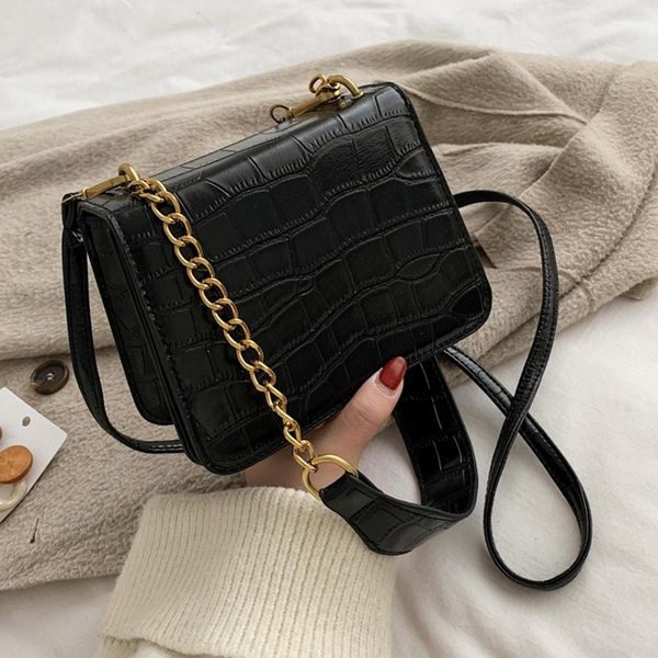 

simple crossbody bag fashion women shoulders handbag open purse mobile phone small square package sac main femme 20
