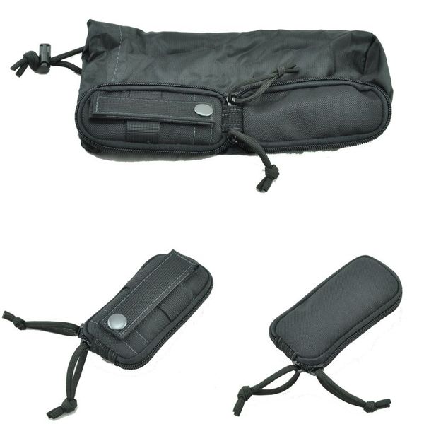 

folding water bottle bag combat tactical 1000d nylon bags outdoors hunting kettle hiking water bottle pouch carry bags