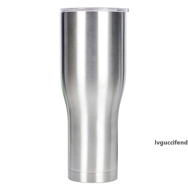 

1200ml modern curved tumbler 40oz stainless steel tumblers vacuum insulated cup with lids beer mug wine tumblers drinking cup a07