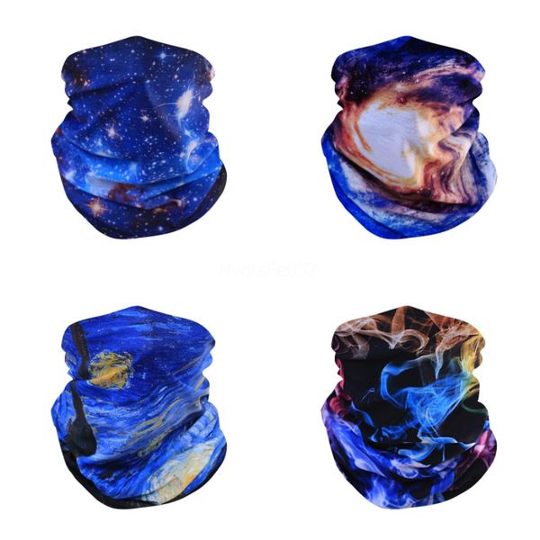 

shipping camo half face masks bandana multifunctional running dust-proof magic scarves headwear outdoor sports cycling headband l347fa#454, Black