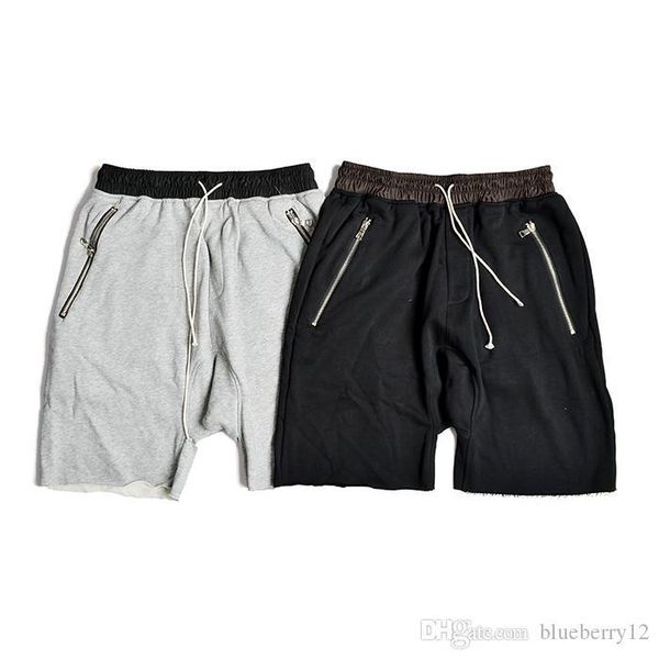 

mens designer shorts high street new fashion hip hop style casual fashion shorts black and gray asian size m-2xl, White;black