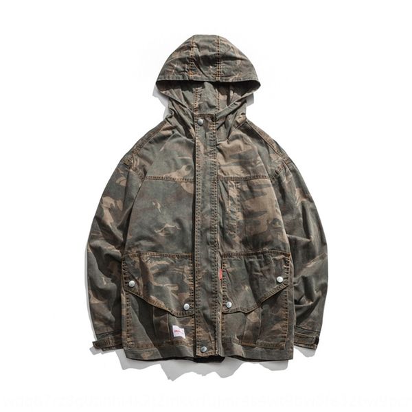 

это совершенно не обычное дело с капюшоном комбинезон камуфляж куртка мужская осень новая молодежная мода бренд мужской куртки комбинезоны, Black;brown