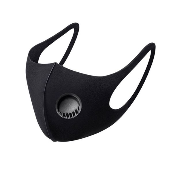 

sponge dustproof pm2.5 pollution cycling half face mouth mask with breath wide straps washable reusable muffle respirator, Silver