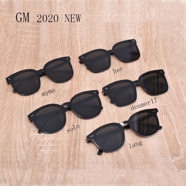 

5 style new korea brand design gentle sunglasses women men acetate polarized uv400 lens sunglasses her dreamer17 myma solo lang, White;black