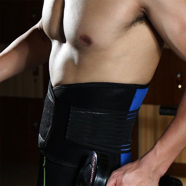 

2020 1pcs adjustable neoprene bact belt double pull lumbar support lower back belt brace pain relief band waist s-6xl, Black;gray