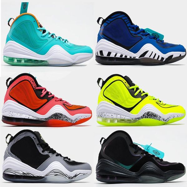

men basketball shoes penny hardaway 5 v invisibility cloak pro foams women classic leisure outdoor sport trainers sneaker chaussure 40-46