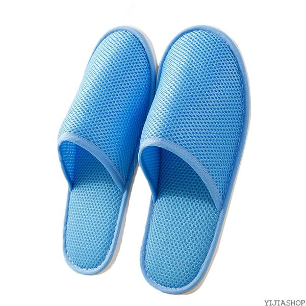 

new new year's simple slippers l travel spring portable men's slippers disposable family guest indoor cotton fabr, Black