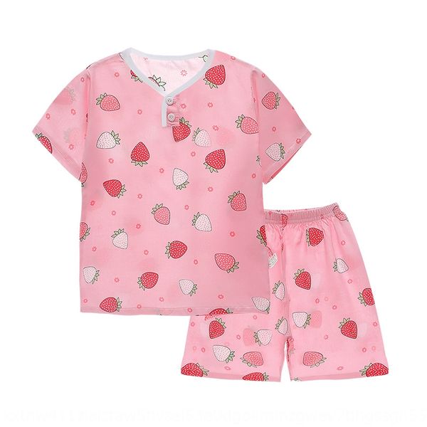 

little qinglong thin half sleeve clothes boys' baby t-shirt shorts and shorts t-shirt summer short sleeve suit home 7108