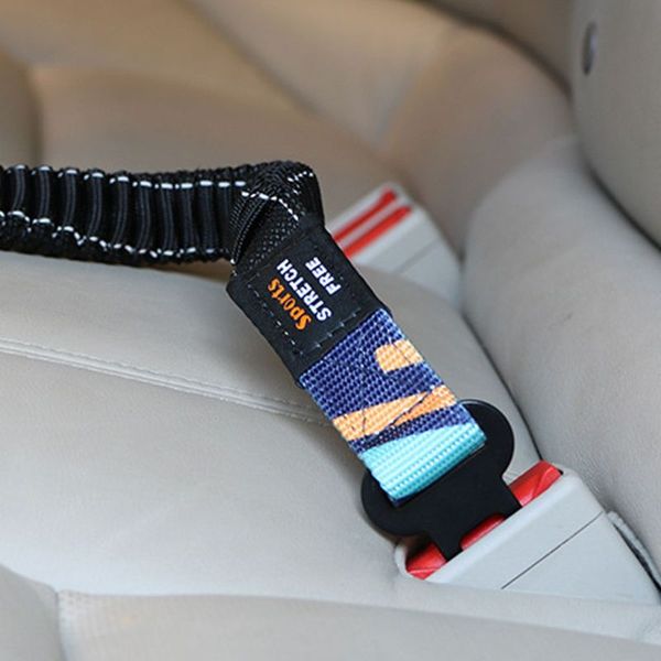 

car seat belt for dogs cats pets adjustable safety heavy duty elastic e7ca