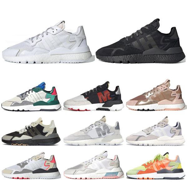 

nite jogger мужчины женщина кроссовки коллегиального зеленый тройной черные белый разводил дышащий наружные мужских тренажёры спорт кроссово