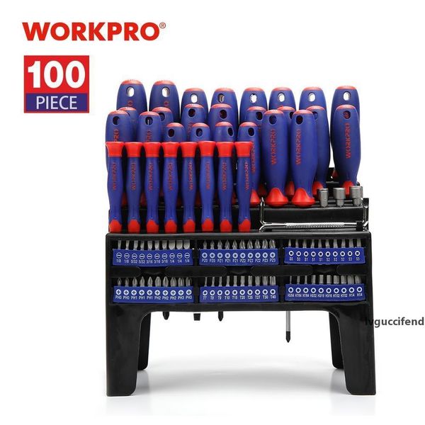 

workpro 100pc screwdriver set home tool set precision screwdrivers for phone screw driver t200602