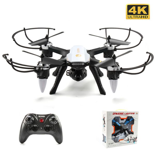 

h270 2020 new rc drone 2.4g wifi quadcopter 4k hd camera professional aerial cool headlight gesture p