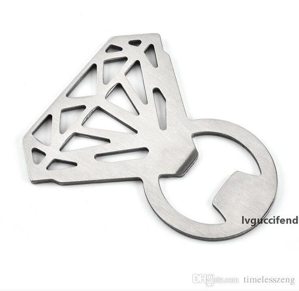 

the diamond ring shape bottle opener diamond stainless steel beer bottle opener hollow out ring opener creative kitchen tools