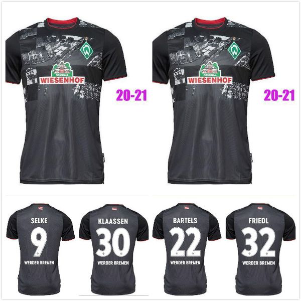 

20 21 sv werder bremen soccer jerseys 2021 2020 home away third klaassen fÃ¼llkrug bittencourt rashica m.eggestein football shirts thailand, Black;yellow