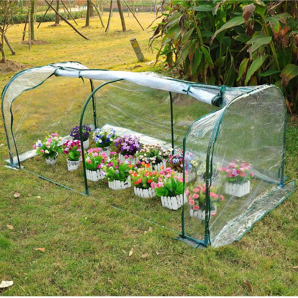 

7'x3'x3' portable mini greenhouse gardening flower tunnel house plants yard hot