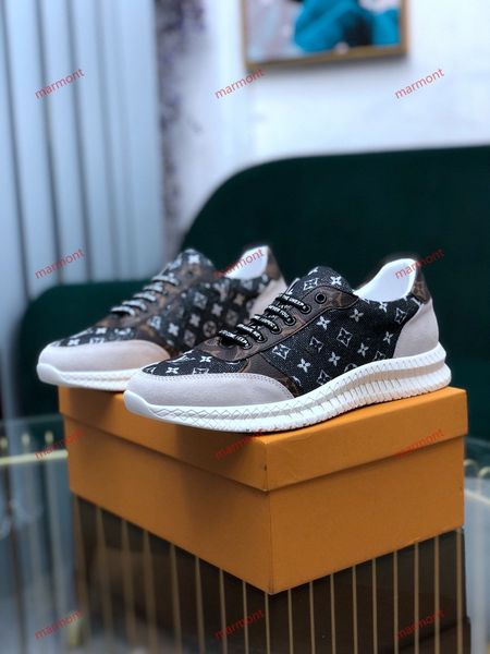 

2020 marca cowhide embossing women men new shoes fashion sneakers casual leather sport running shoes shoes xshfbcl outdoor, Black