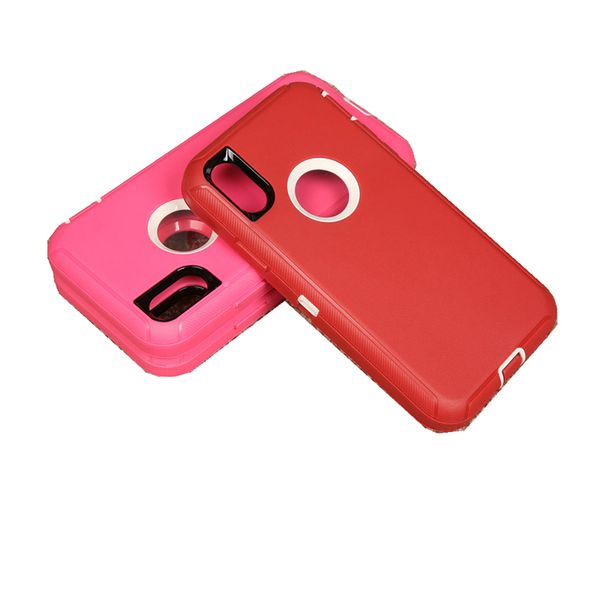 

for iphone 12 mini 11 pro max xs max 8 7 6 plus xr cell defender phone case hybrid robot rugged kickstand case