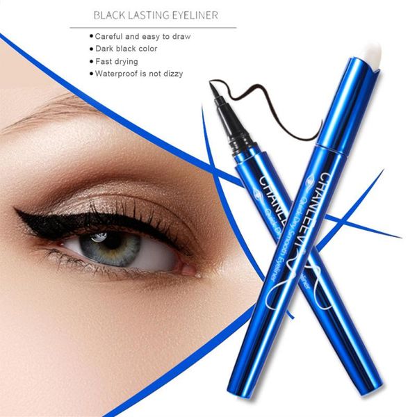 

1 шт eyeliner pencil long lasting не цветущий black eyeliner pen быстросохнущий чистый макияж глаз tslm2