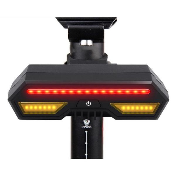 

1 set cycling back light turn signal light usb charging indicator bike rear safety cycling accessories
