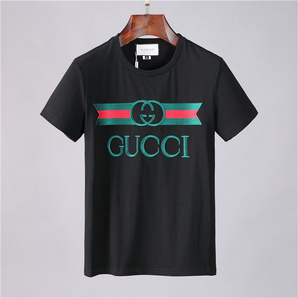 

new mens designer t shirt luxury paris fashion tshirts summer punk rhinestone skull t-shirt male 100% cotton hip hop tee, White;black