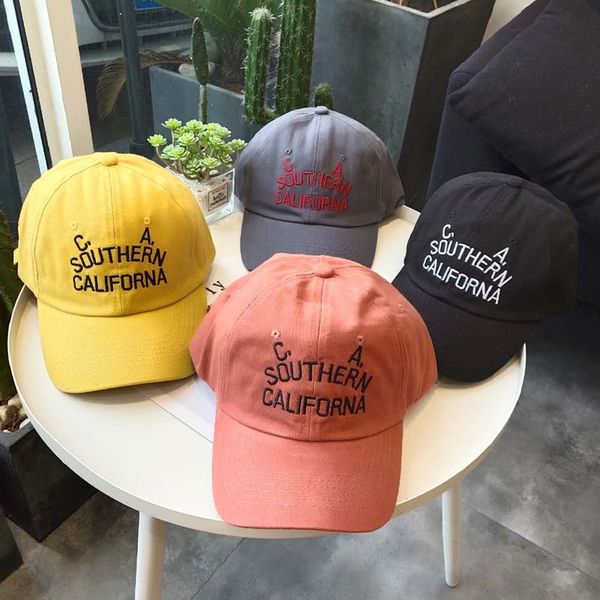 

jlcd5 hat female summer student fashion embroidered baseball soft baseball cap korean men' hat casual all-match letter embroidery stre, Blue;gray