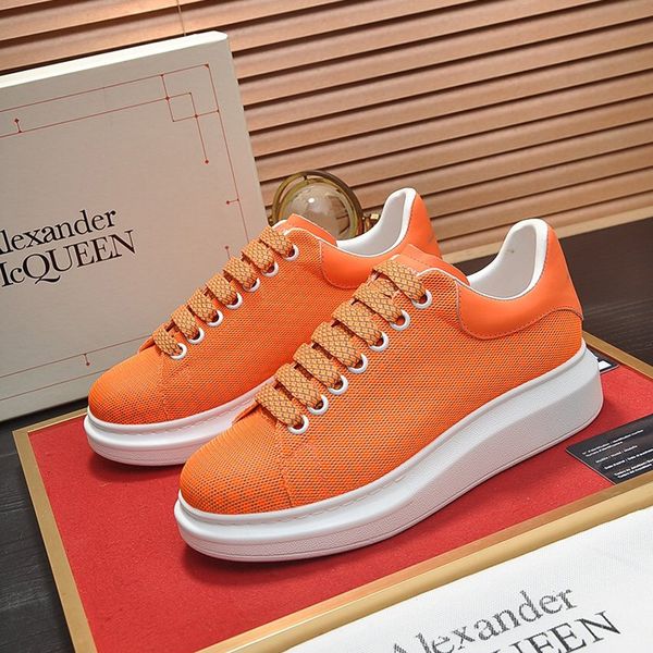 

b14 fashion classic style leather sneakers women designer shoes men designer shoes high-quality luxury casual lace-up shoes, Black