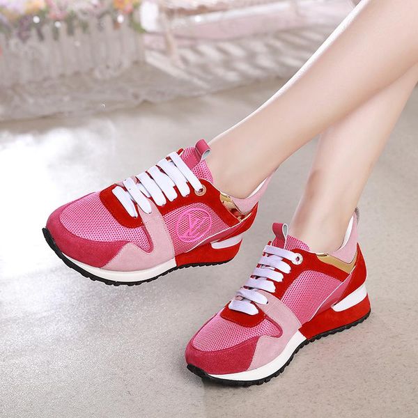 

womens shoes sports sneakers plus size casual lady shoes fashion big size comfortable breathable footwears trainers run away