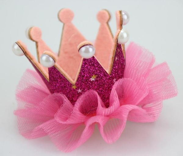 

hair accessories little girl's pograph crown first birthday 1st girl cake smash outfit princess po prop, Slivery;white